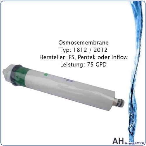 75 GPD TFC Qualitäts-Membrane Umkehr-Osmosemembrane 1812/2012-75
